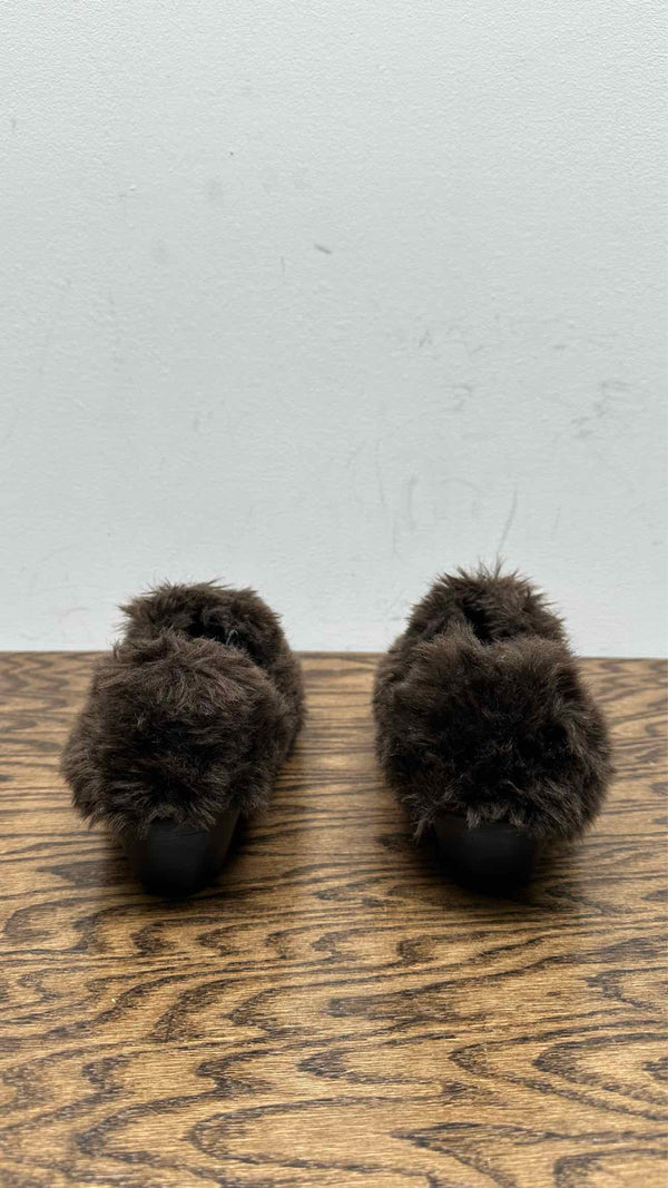 Junya Watanabe Faux-Fur Mules
