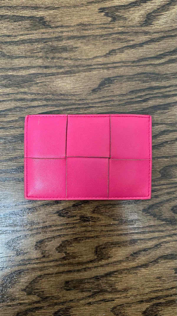 Bottega Veneta Woven-leather Card Case