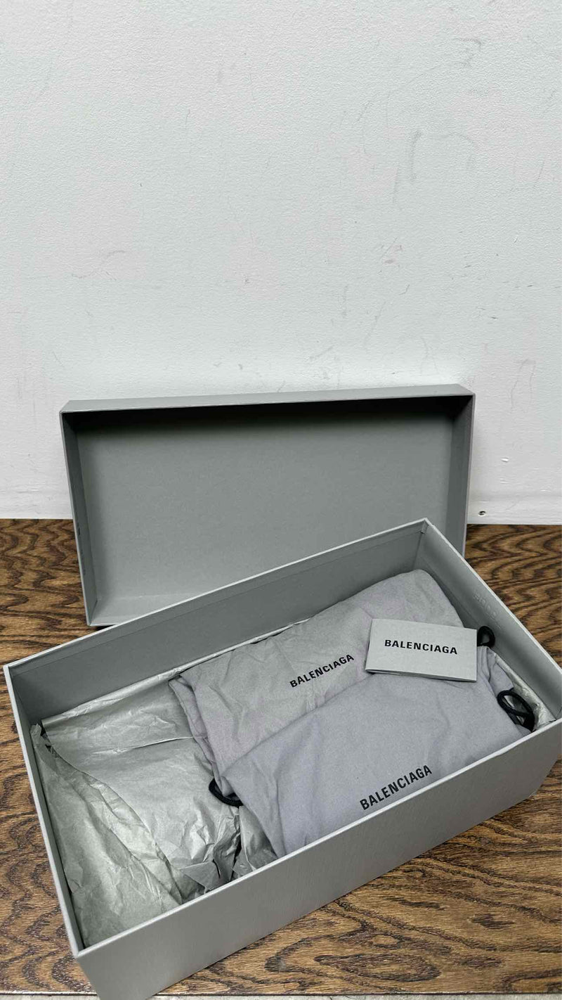 Balenciaga Smooth Lambskin Flat Mules