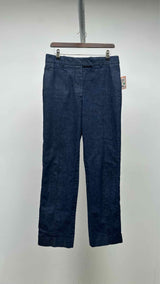 Calvin Klein 205W39NYC Center-Seam Side-Velvet Jeans