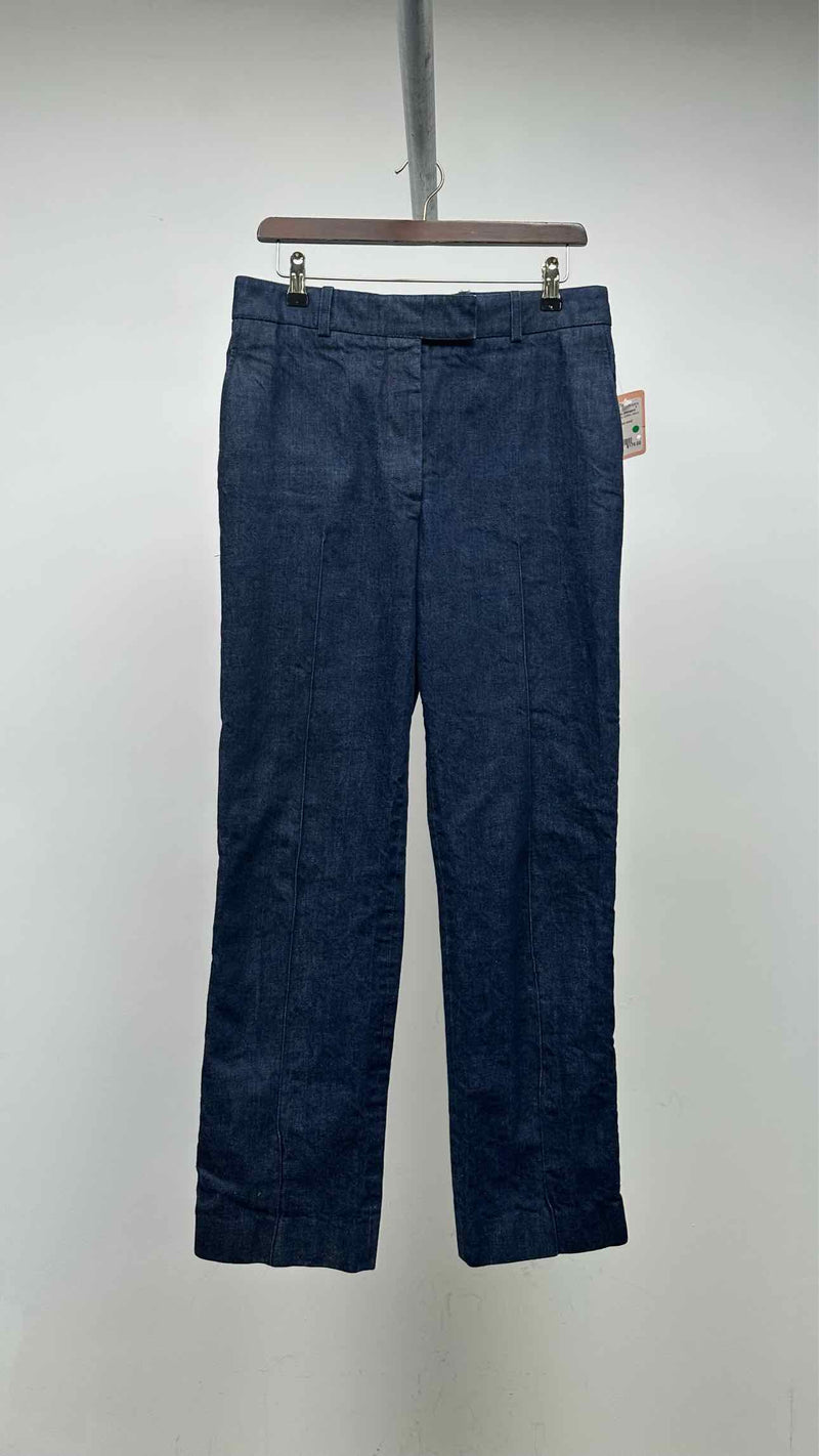 Calvin Klein 205W39NYC Center-Seam Side-Velvet Jeans