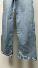 Givenchy Distressed Waist Docking Wide Jeans