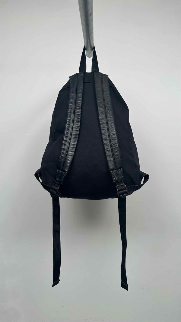 Comme Des Garçons Leather-Strap Backpack