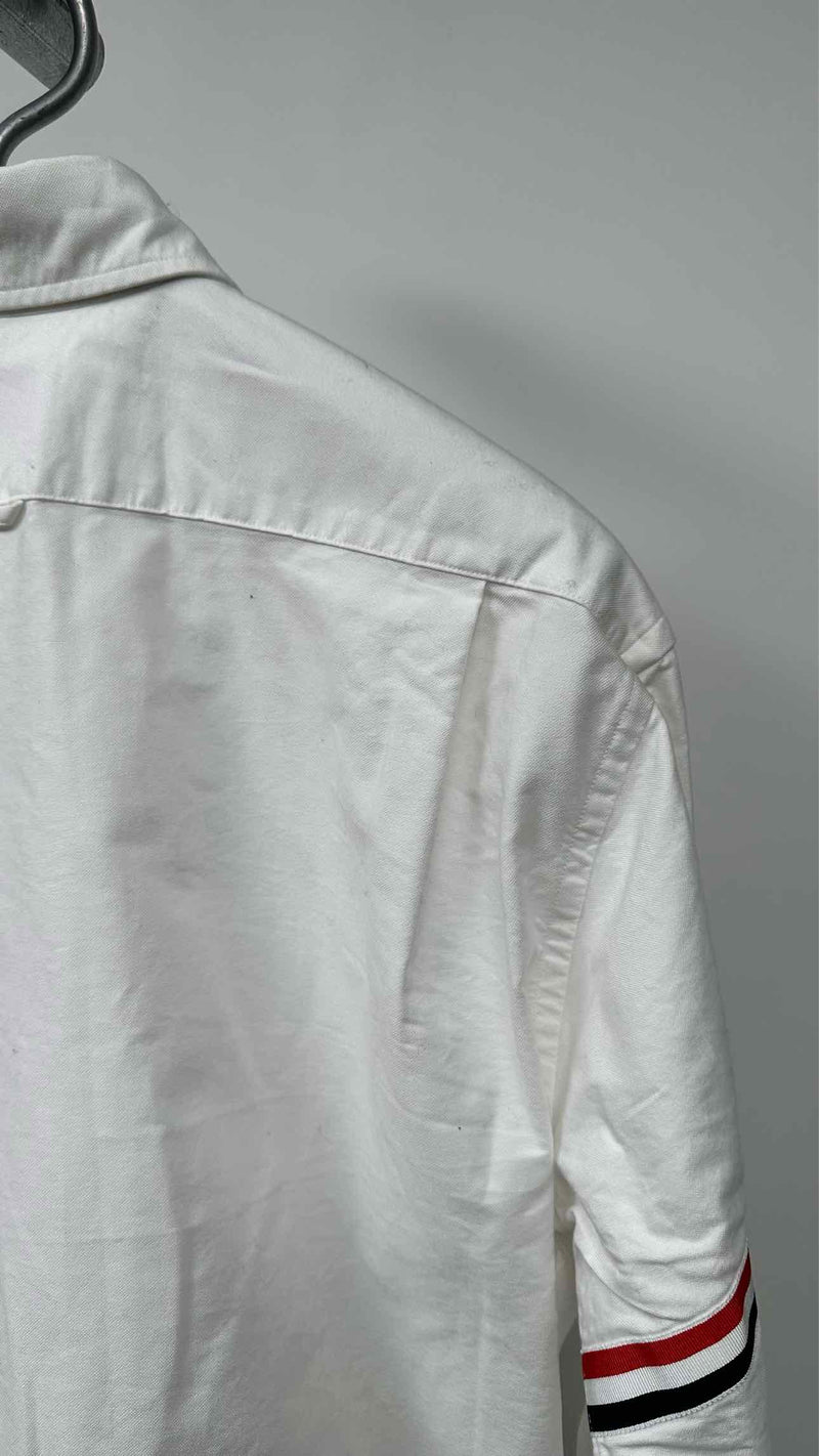 Thom Browne Stripe-patched Shirt