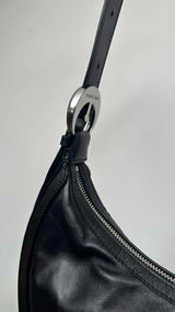 Marine Serre Crescent Moon Studded Bag