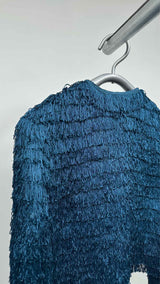 Bode L/S Petrol Bombard Fringe Top