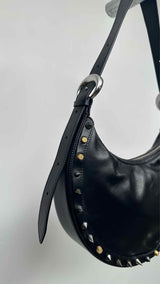 Marine Serre Crescent Moon Studded Bag