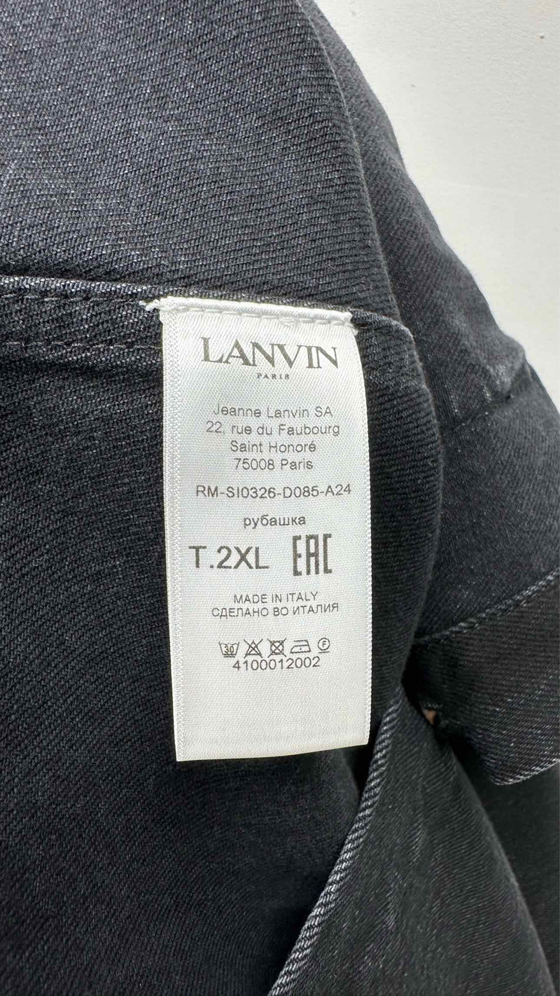 Lanvin Cocoon Denim Shirt