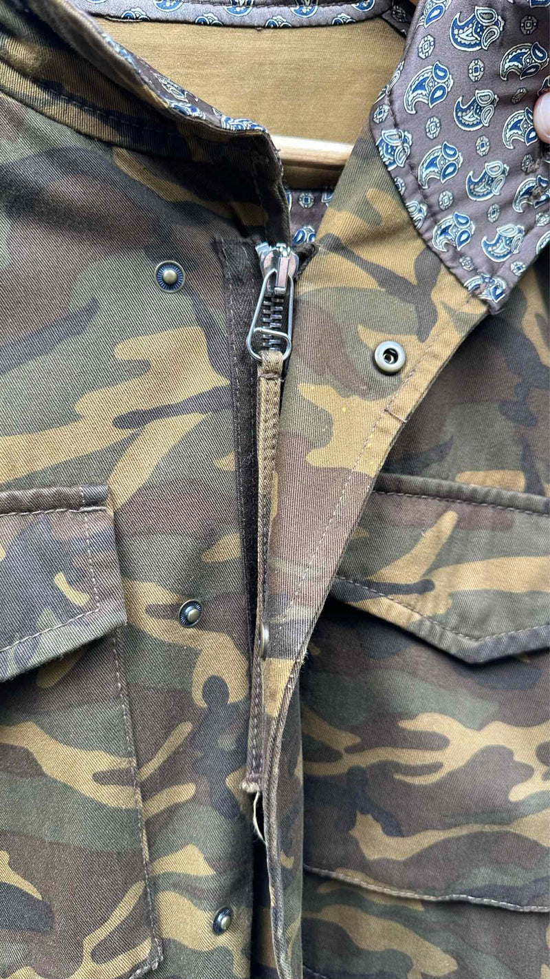 Marc Jacobs Back Embroidered Field Jacket