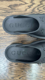 Gucci GG Monogram Perforated Elea Sandals