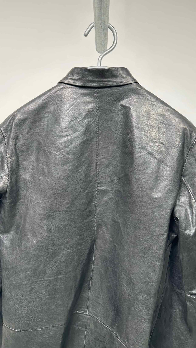 Carol Christian Poell Object-dye Leather Shirt