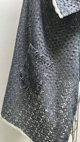 Andre Walker For Dover Street Market Reversible Lace Knit Wrap Cardigan