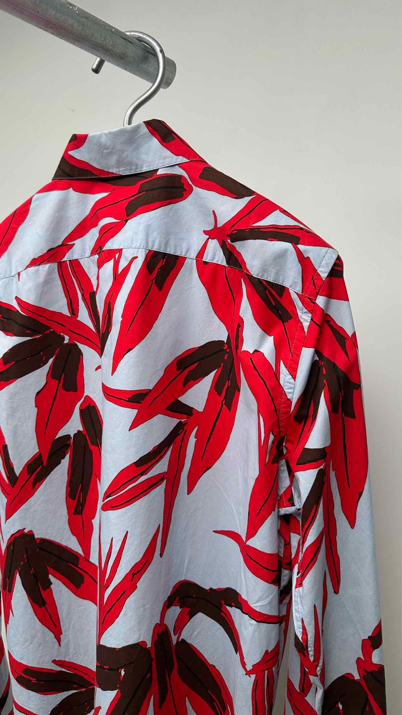 Marni Leaf Printed Shirt