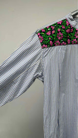 Comme Des Garçons Homme Plus Backwords Stripe Long Shirt