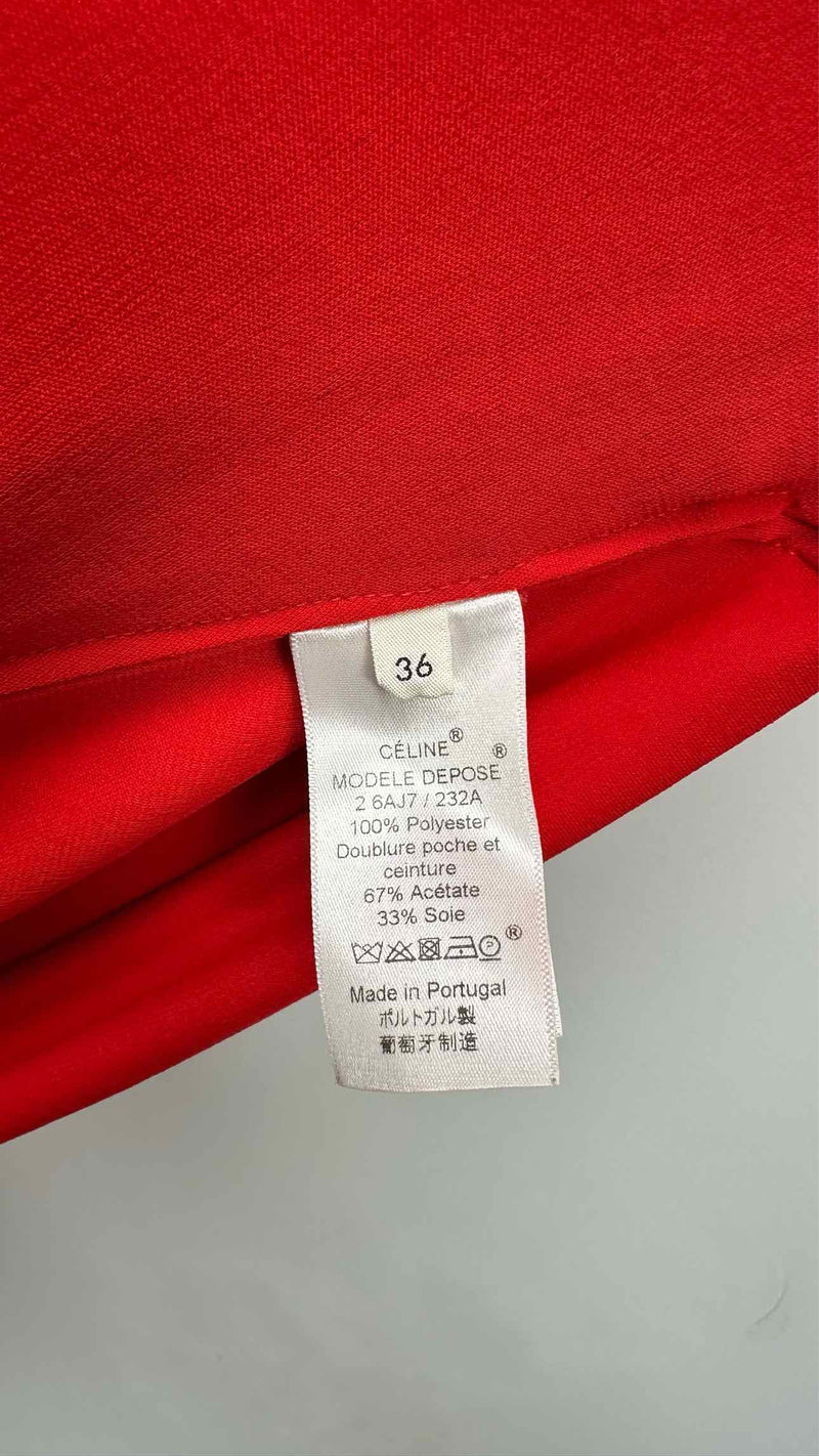 CELINE N/S Cape-Back Maxi Dress