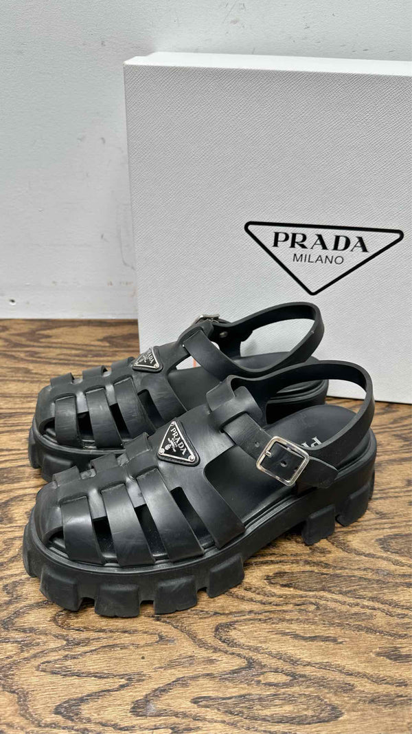 PRADA Monolith Rubber Sandals