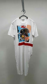Comme Des Garçons Shirt x Jean Michel Basquiat Front - long Basquiat T-shirt