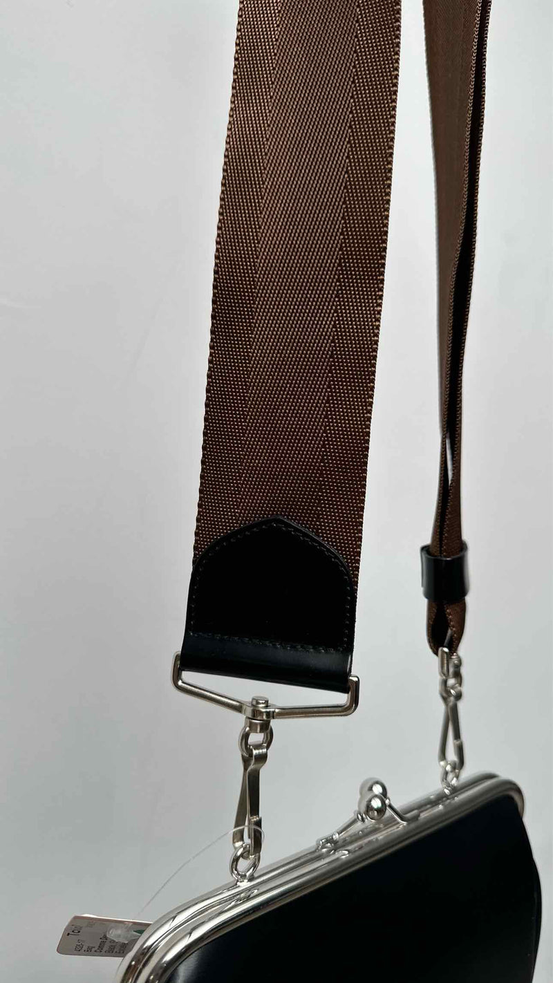 Comme Des Garcons Kiss-Rock Leather Cross Body Bag