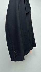 Black Comme Des Garçons Back Cut-out Jacket
