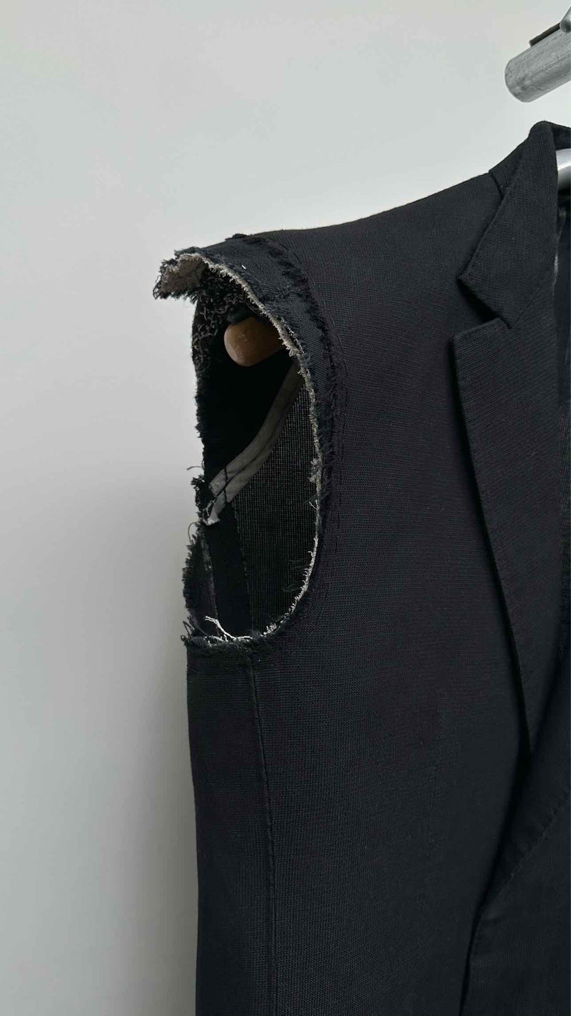 Carol Christian Poell Stirred Unsleeved Coat
