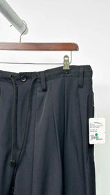 Yohji Yamamoto Pour Homme Cropped Pleated Balloon Wide Pants
