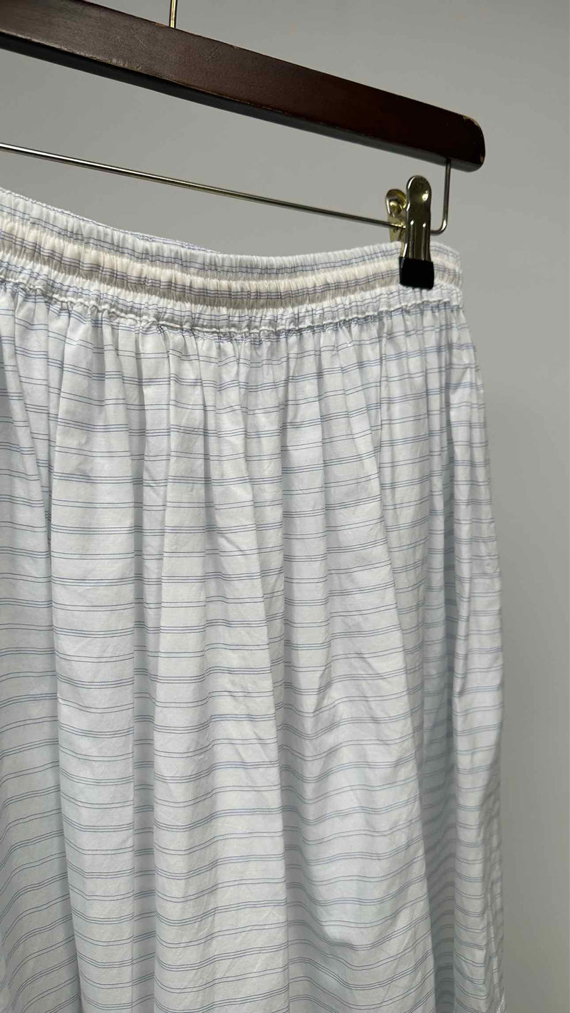 Wright + Doyle Border Wide Easy Long Skirt