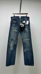 eYe Junya Watanabe Man X New Manual Distressed Patched Jeans