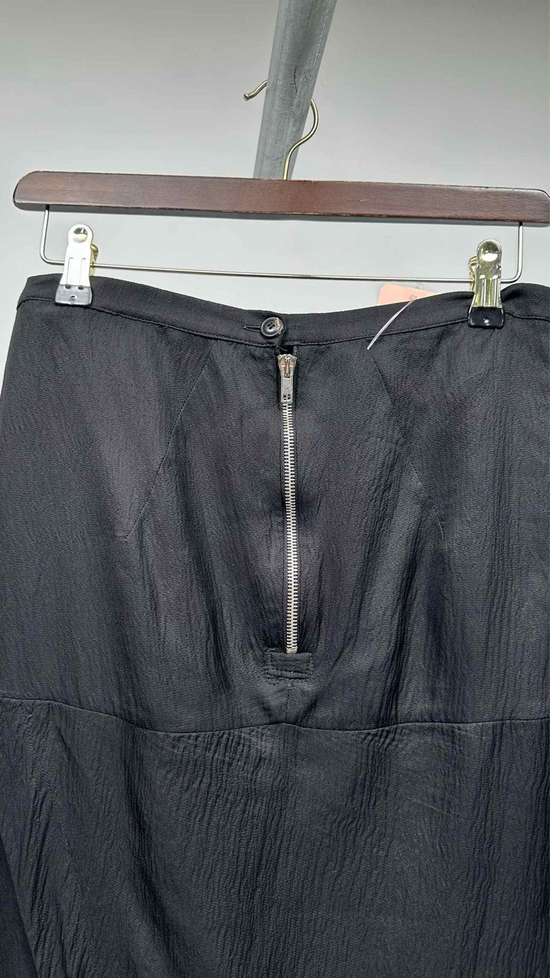 Rick Owens Long Silk Skirt