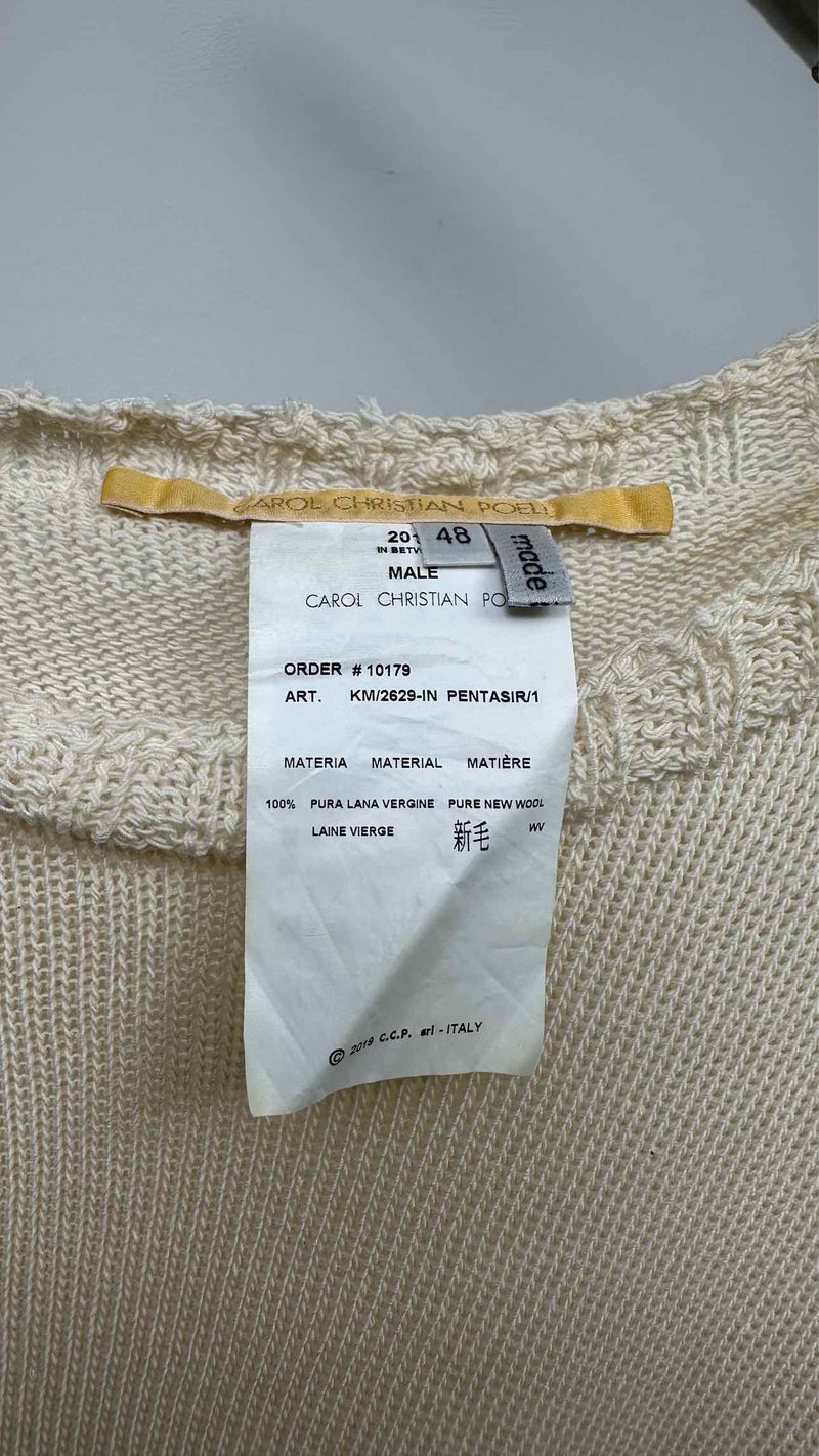 Carol Christian Poell Spiral-seam Sweater