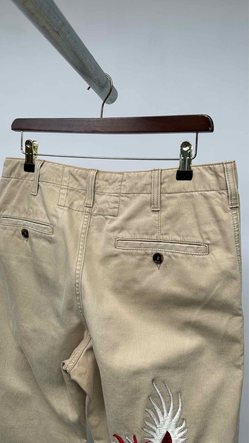 Gucci Dragon-patched Pants