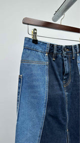 Diesel Reconstructed Denim Skirt