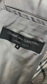 Comme Des Garcons Homme Plus Check Wool Suits