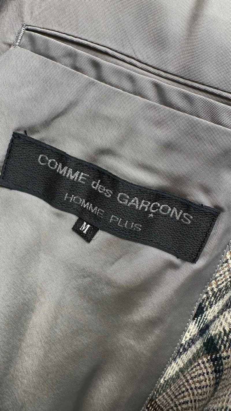 Comme Des Garcons Homme Plus Check Wool Suits