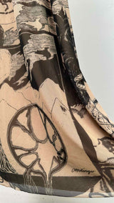 OTTOLINGER N/S Printed Mesh Tank Maxi Dress