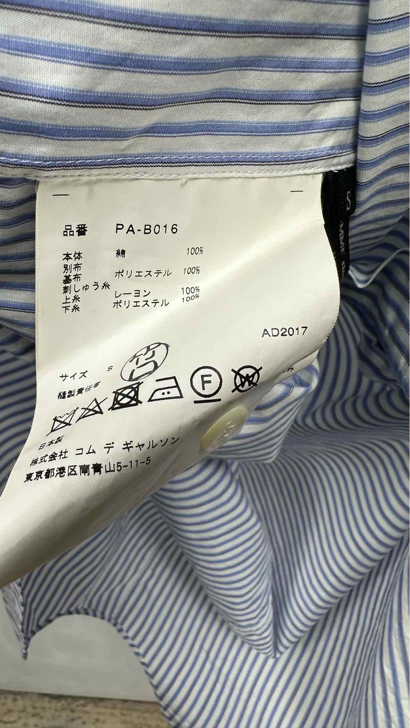 Comme Des Garçons Homme Plus Backwords Stripe Long Shirt