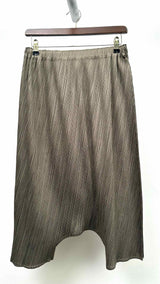 Pleats Please Drop-crotch Pleayed Croped Easy Pants