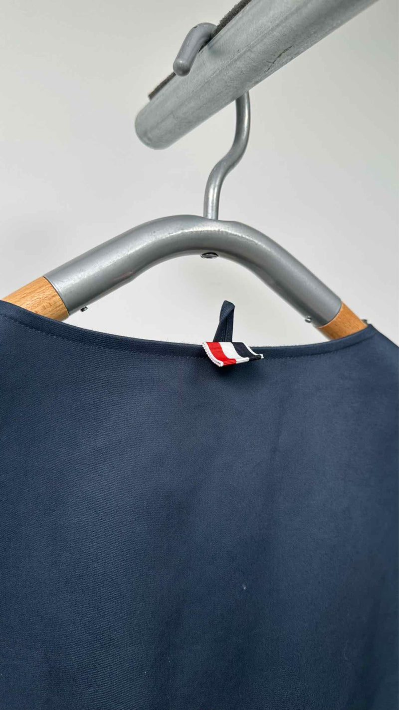 Thom Browne Vest Layered Hooded Coat