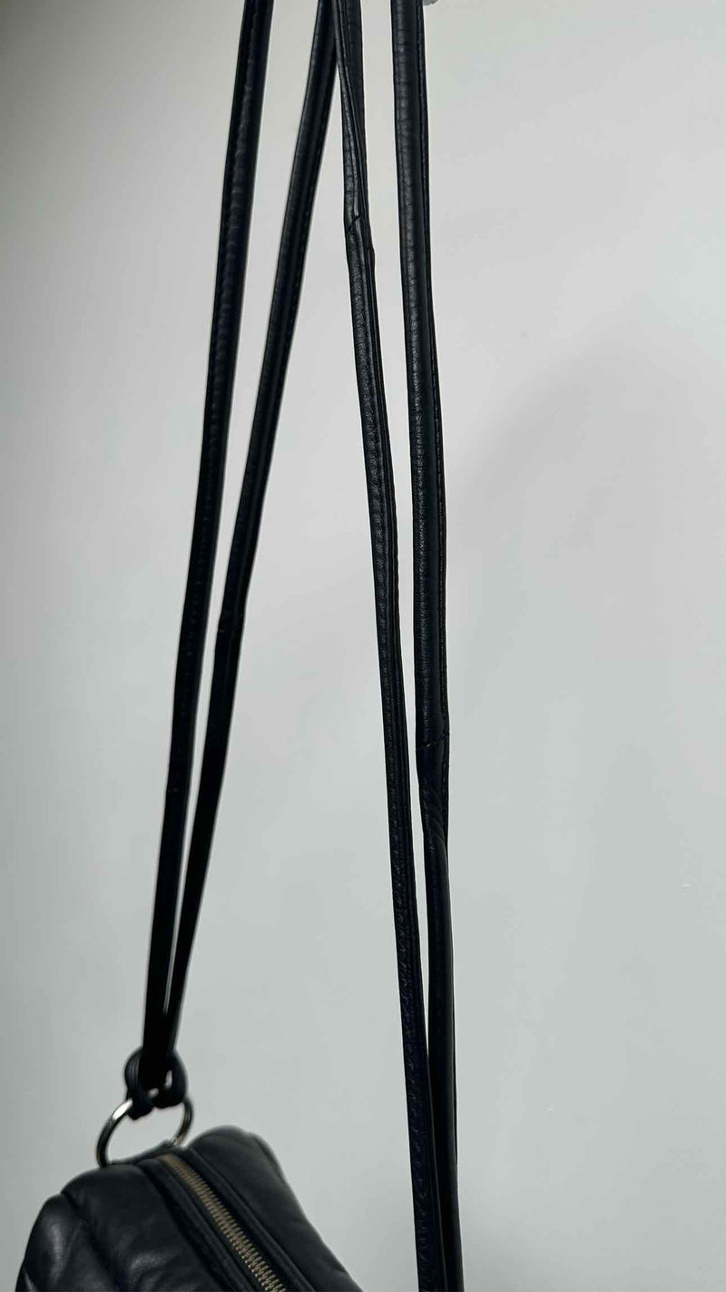 Marimekko Padded Leather Shoulder Bag