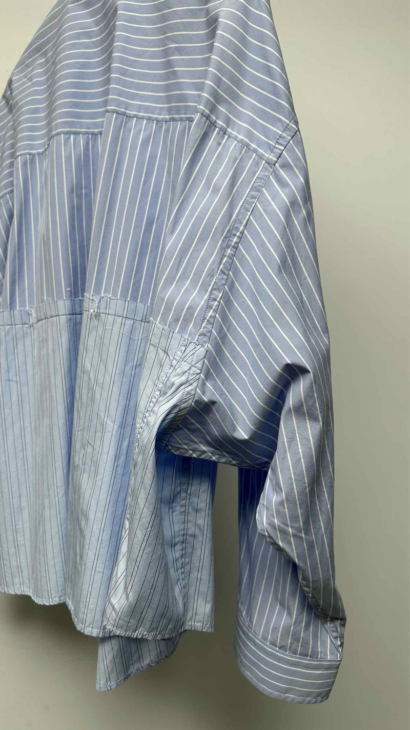 Balenciaga Oversized Docking Stripe Shirt