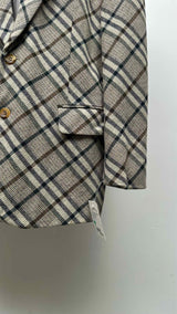 Comme Des Garcons Homme Plus Check Wool Suits
