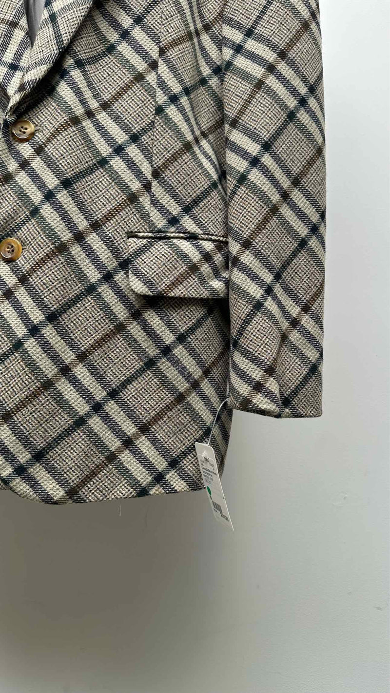 Comme Des Garcons Homme Plus Check Wool Suits