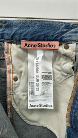 Acne Studios 202TM Distressed Penicillin Wide Jeans