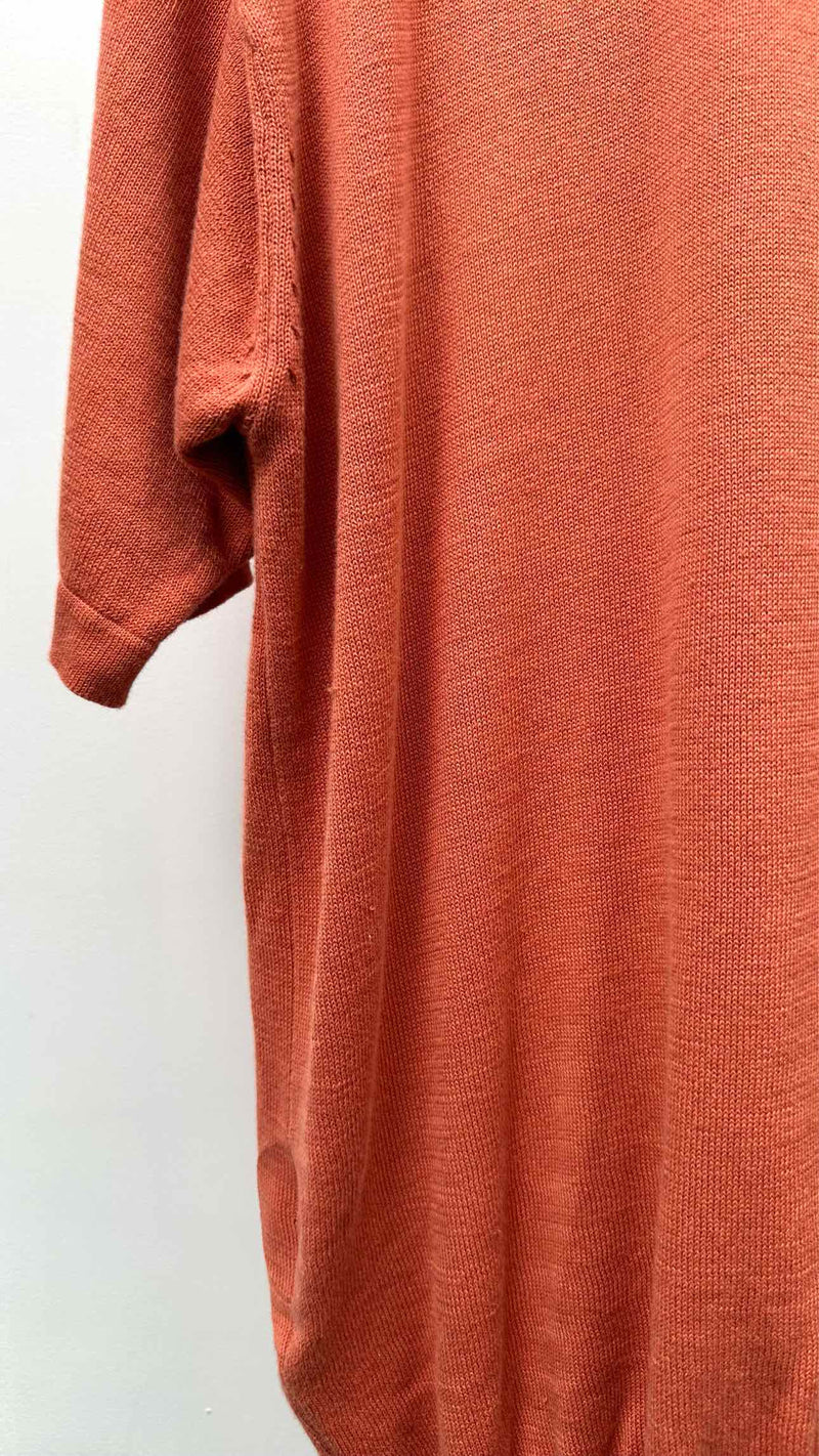 Issey Miyake Men S/S Drop-shoulder Knit Top