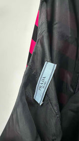 PRADA N/S Border Silk Dress