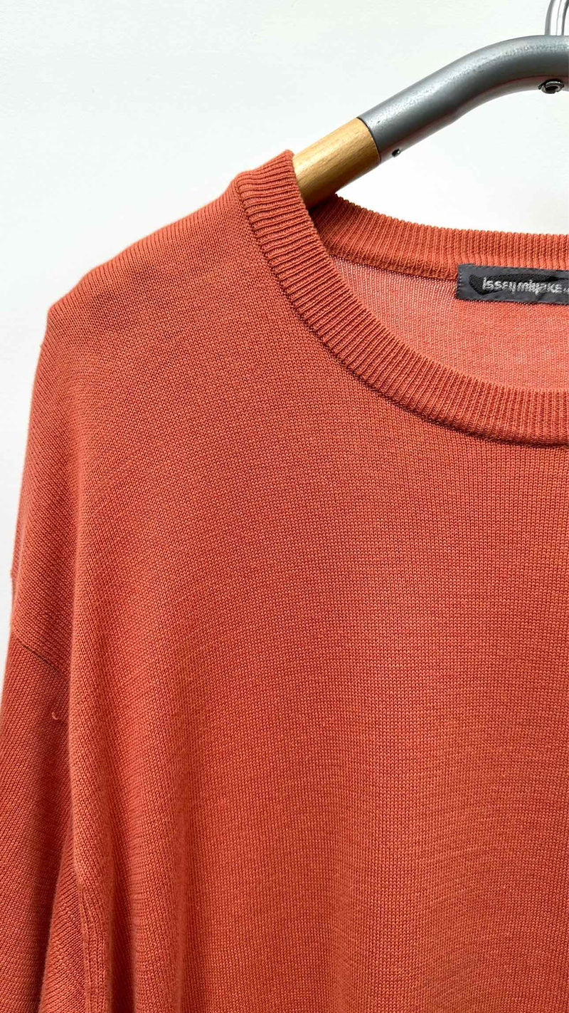 Issey Miyake Men S/S Drop-shoulder Knit Top