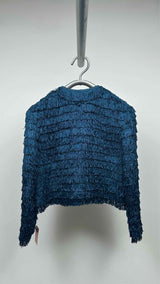 Bode L/S Petrol Bombard Fringe Top