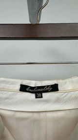 Lena Lumelsky Jacquard Back-Skirt Shorts