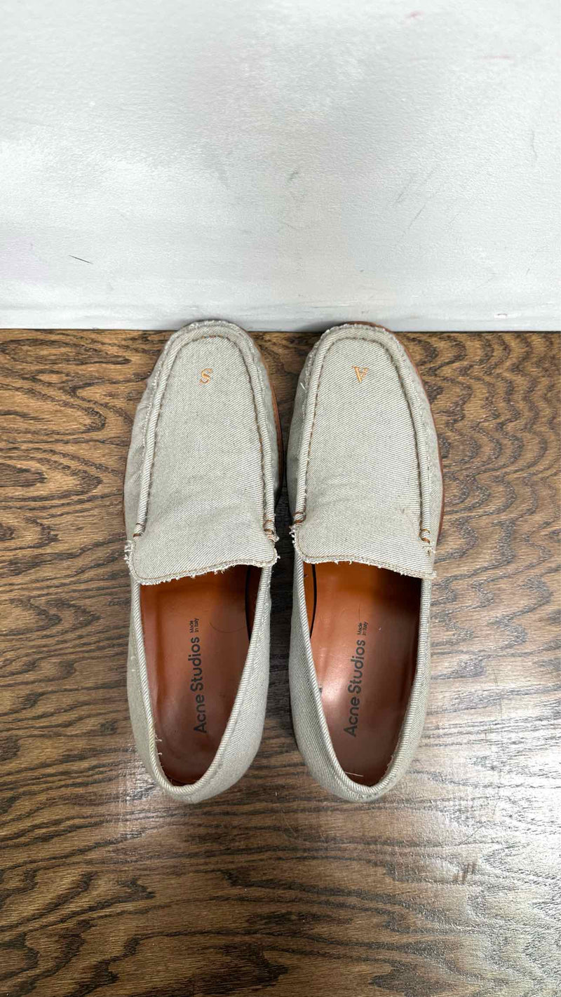 Acne Studios Denim Loafers