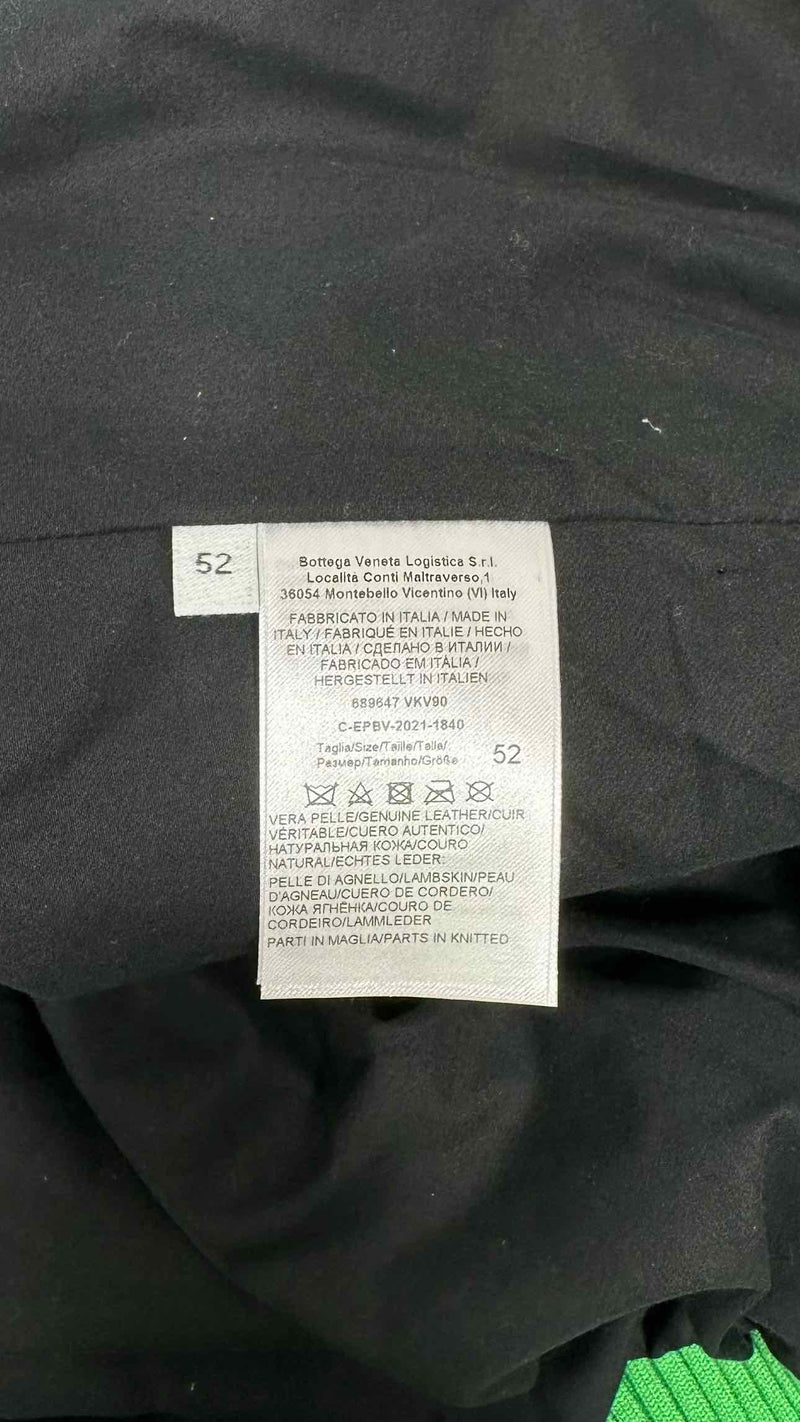 Bottega Veneta High-neck Leather Jacket
