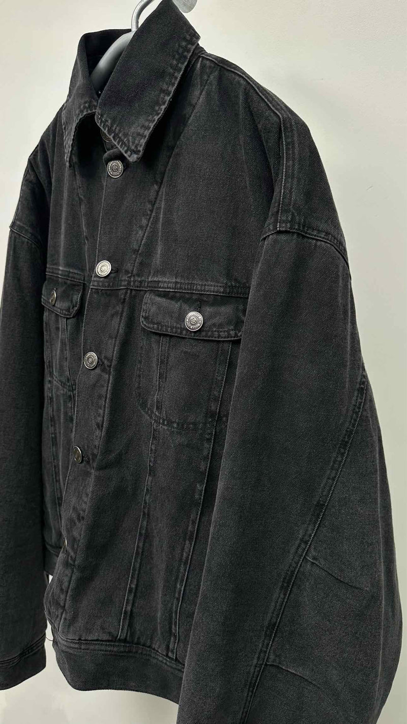 Willy Chavarria Oversize Quilted Lining Denim Jacket